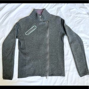 title nine Zip-up Sweater